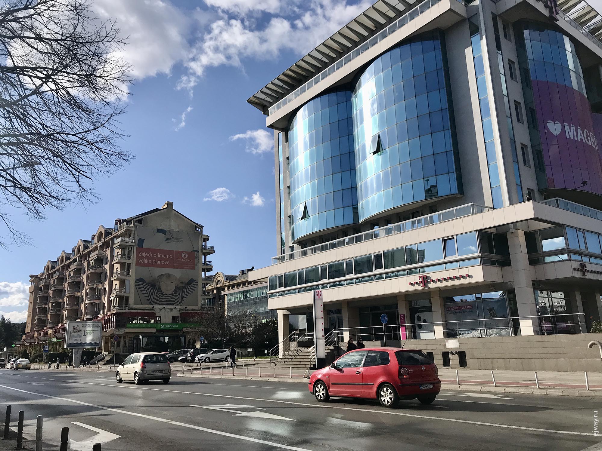 Черногория, Улицы Подгорицы, ejway.ru, улицы, архитектура