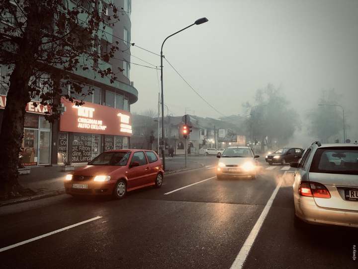 Густой туман