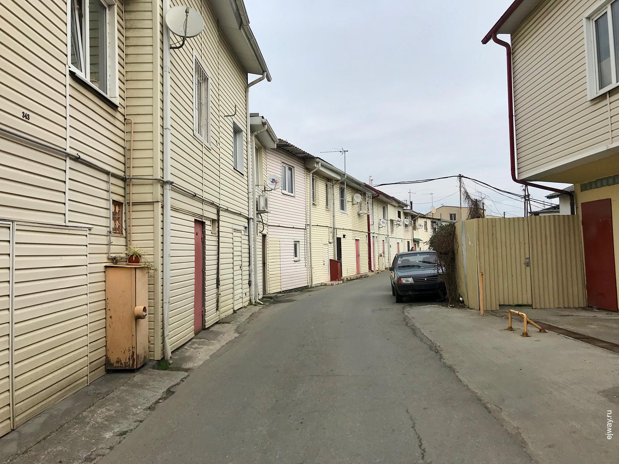 Россия, Адлер, ПГК Мзымта, ejway.ru, сайдинг, фасад