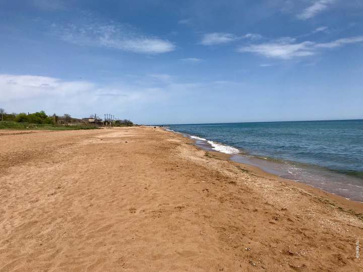 Пляж в Дербенте