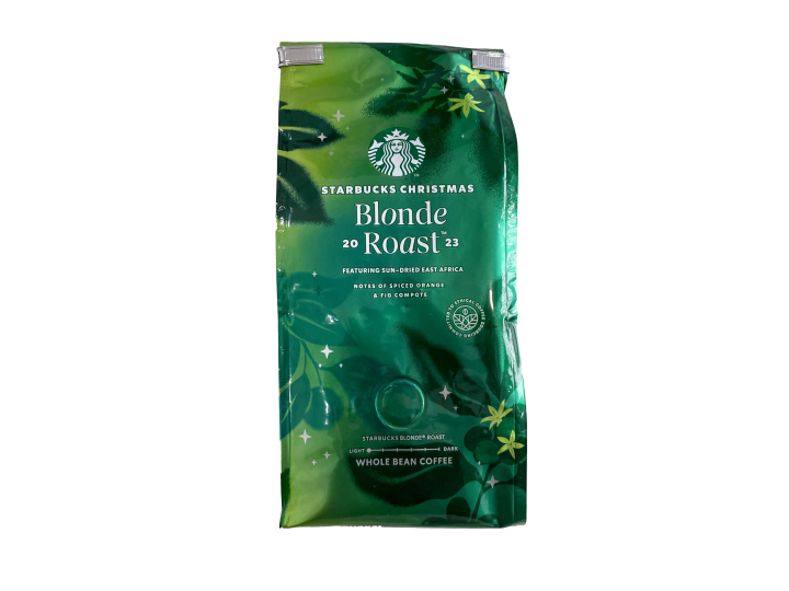 Christmas 2023 Blonde Roast. Starbucks