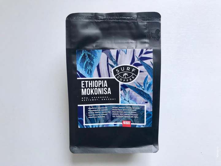 Ethiopia Mokonisa. Surf Coffee