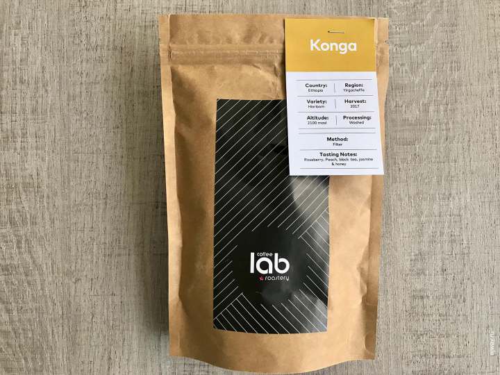 Coffee lab. Conga