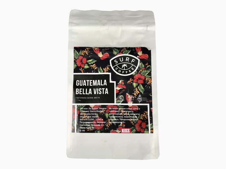 Surf Coffee. Guatemala Bella Vista